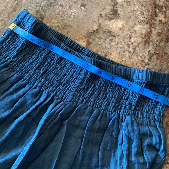 Lotus & Luna Wide Leg Pants in Moroccan Blue - Picture 9 of 12